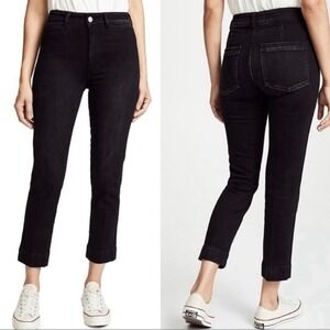 AMO Audrey Jeans Slim Crop Jeans Black Magic 27